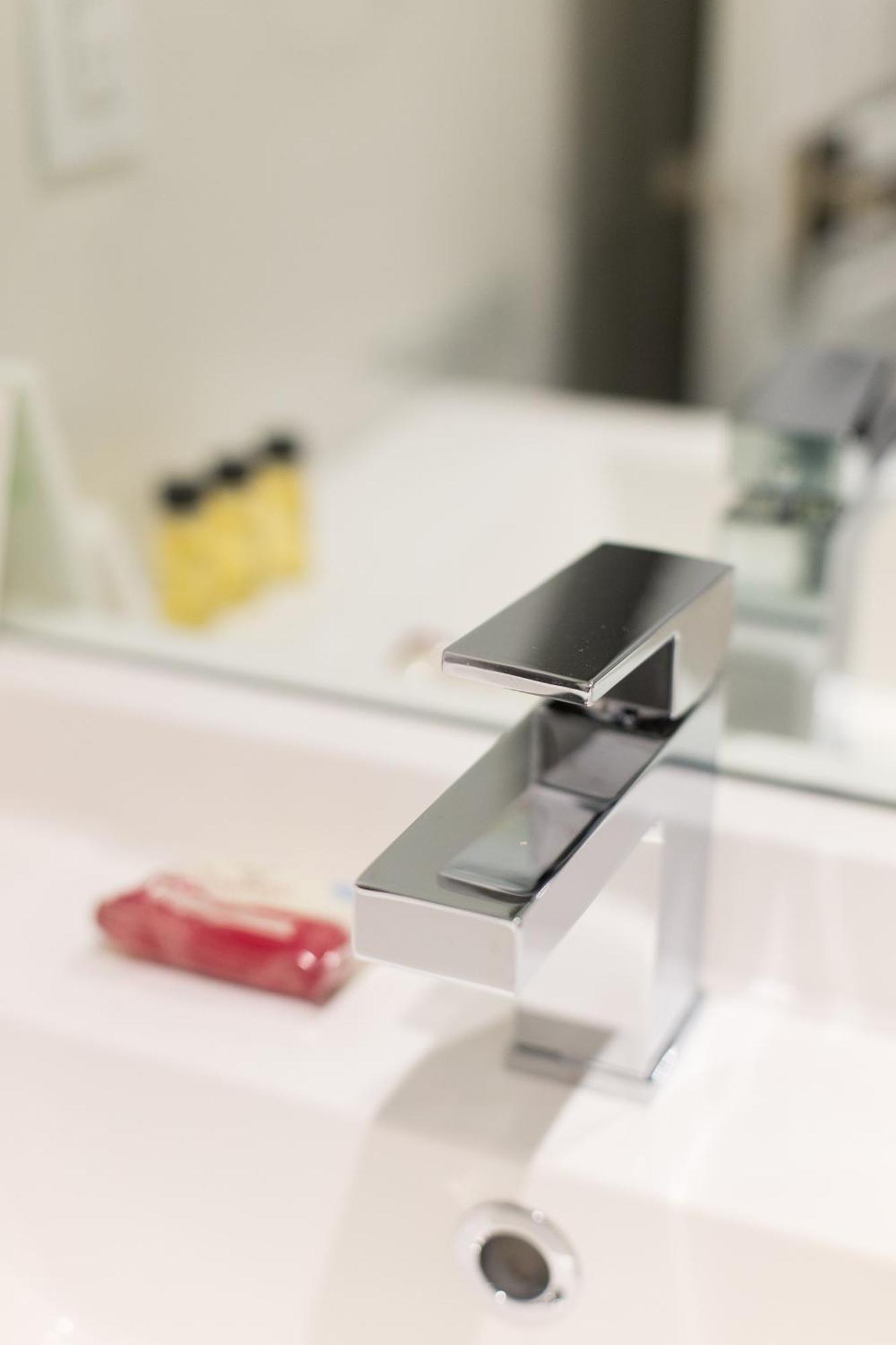 Serene And Styled Little Italy Full Bath By Den * Montreal